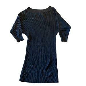 Dynamite off-the-shoulder sweater dress in black